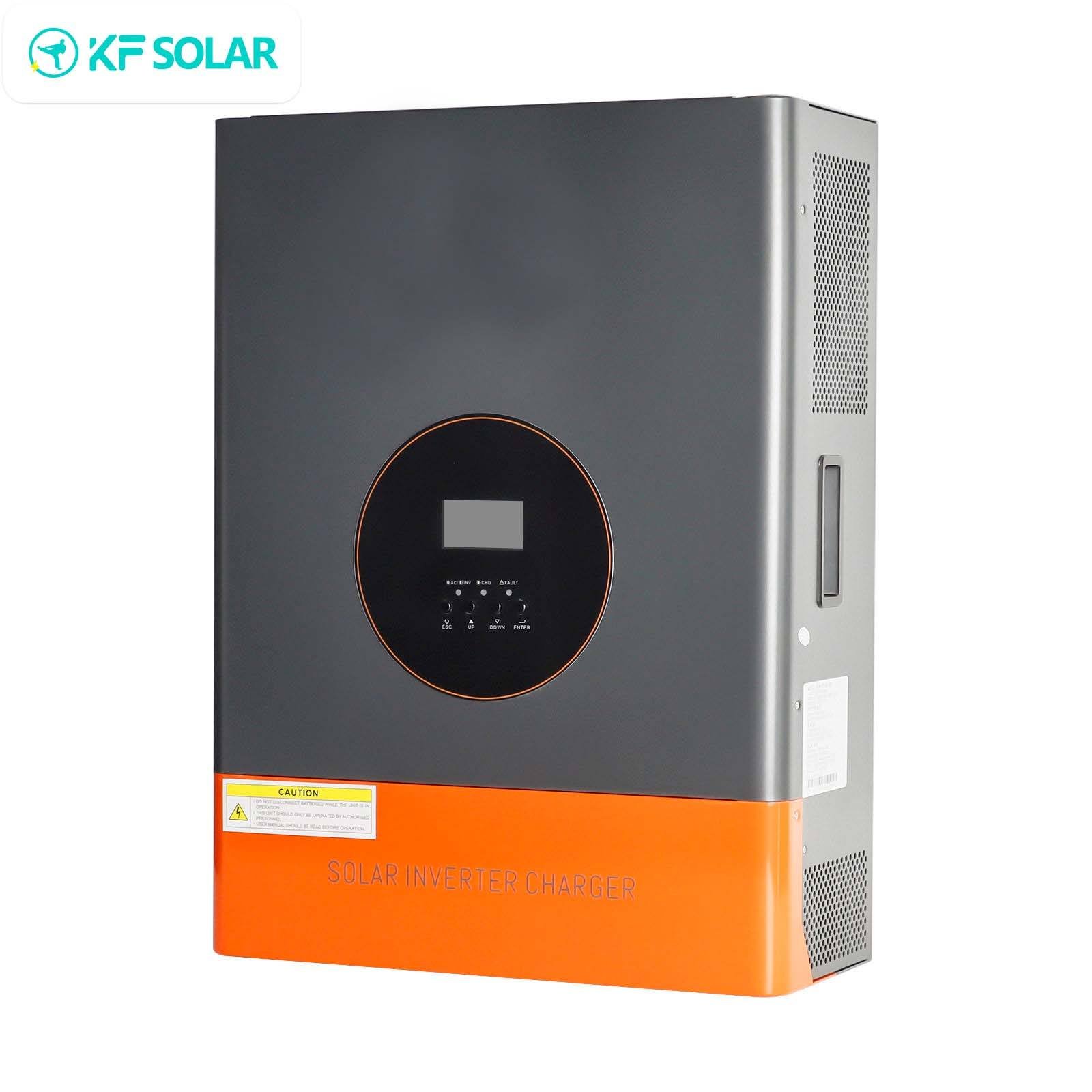kf solar 50hz 60hz 6.2kw 24v pure sine wave solar inverter 110v/230v mppt low frequency solar inverter