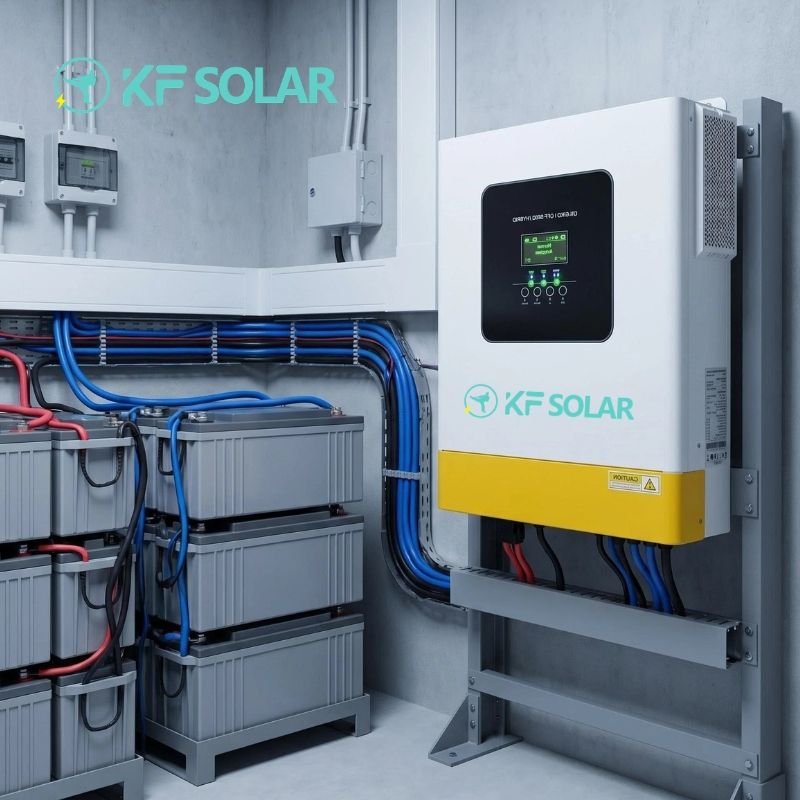 kf solar 6.2kw hybrid solar inverter with energy storage system battery solar inverter pure sine wave kf solar 6.2kw hybrid solar inverter with energy storage system battery solar inverter pure sine wave
