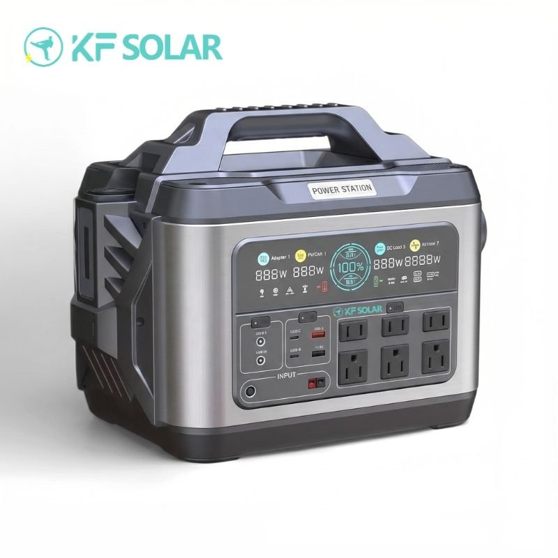 kf solar portable mobile power station portable solar power generator power station 3000w outdoor portable
