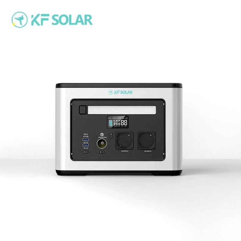 kf solar lifepo4 battery 3000w ultra large capacity portable station solar generator car home tv refrigerator outage use
